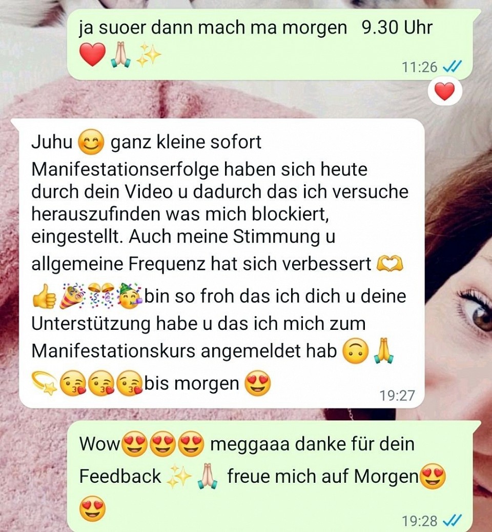Manifestieren mit Stimme
